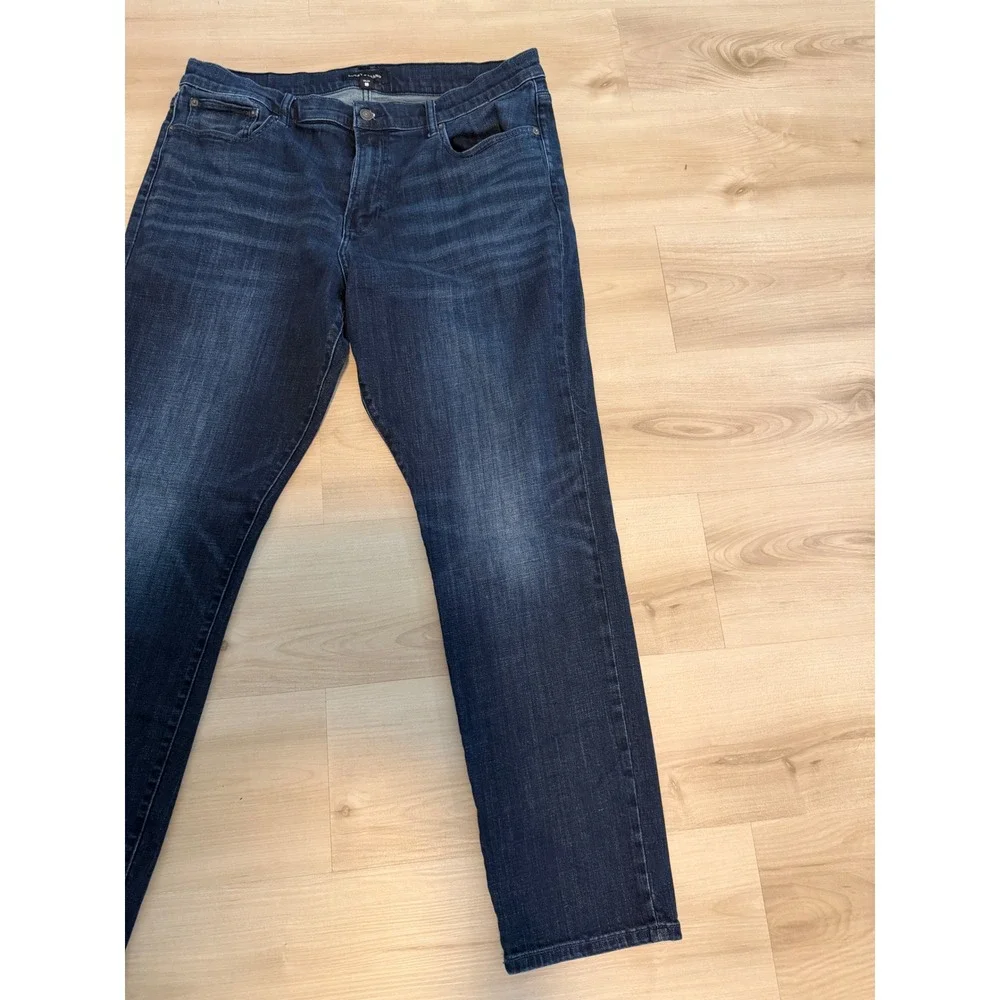 Lucky Brand Jeans Blue 38x32 Mens Straight Leg Denim Casual